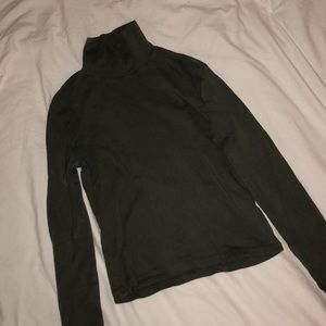 Brandy Melville Army Green Turtle Neck